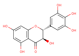 Dihydromyricetin Chemical Structure