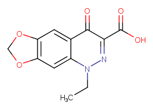 Cinoxacin Chemical Structure