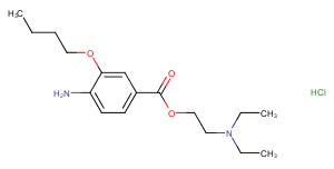 Oxybuprocaine hydrochloride Chemical Structure