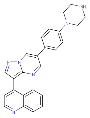 LDN193189 Chemical Structure