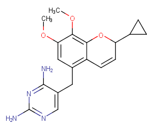 Iclaprim Chemical Structure