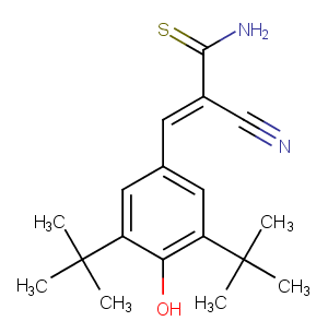 Tyrphostin AG 879 Chemical Structure