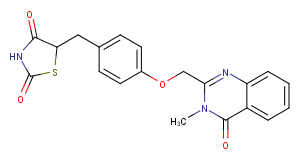 Balaglitazone Chemical Structure