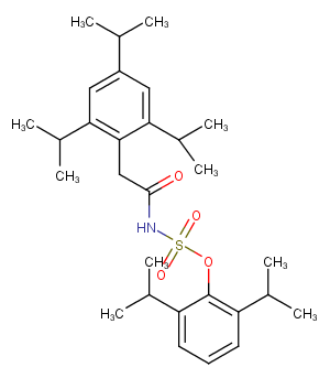 Avasimibe Chemical Structure