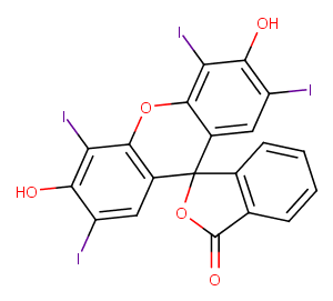 Erythrosin B Chemical Structure