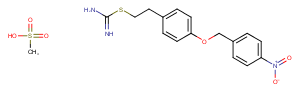 KB-R7943 mesylate Chemical Structure