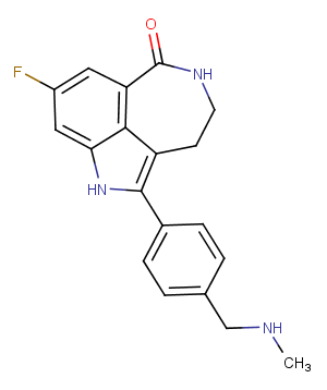Rucaparib Chemical Structure