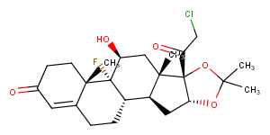 Halcinonide Chemical Structure