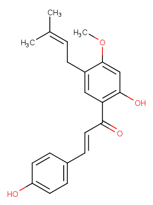 4'-O-Methylbavachalcone Chemical Structure