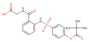 Sivelestat Chemical Structure