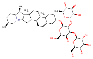 α-Solanine Chemical Structure