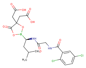 Ixazomib citrate Chemical Structure