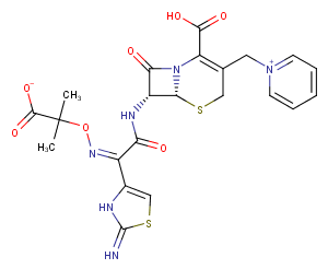 Ceftazidime Chemical Structure
