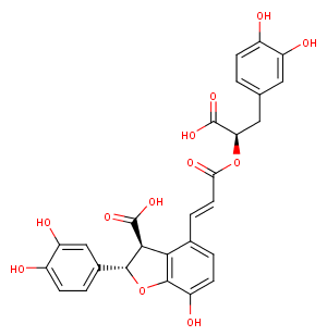 lithospermic acid Chemical Structure
