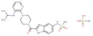 Delavirdine mesylate