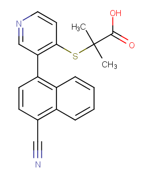 Verinurad Chemical Structure