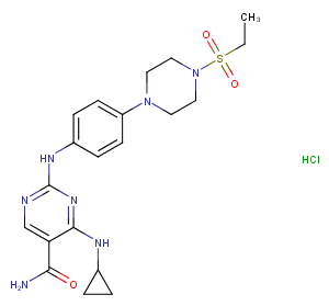 Cerdulatinib hydrochloride