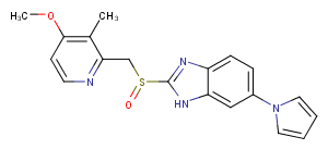 Ilaprazole Chemical Structure