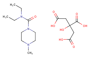 Diethylcarbamazine citrate