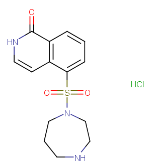 Hydroxyfasudil Hydrochloride Chemical Structure