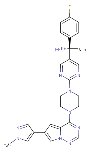 Avapritinib Chemical Structure