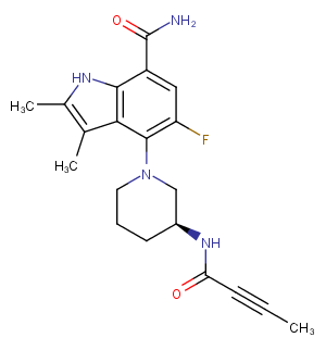 Branebrutinib Chemical Structure