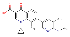 Ozenoxacin Chemical Structure