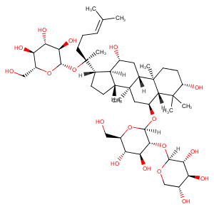 Notoginsenoside R1 Chemical Structure