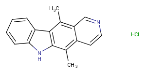 Ellipticine hydrochloride Chemical Structure