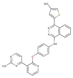 AMG 900 Chemical Structure