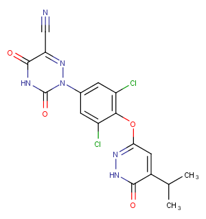 Resmetirom Chemical Structure