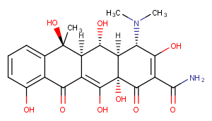 Oxytetracycline Chemical Structure