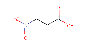 3-Nitropropanoic acid Chemical Structure