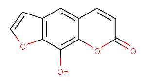 Xanthotoxol Chemical Structure