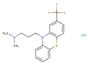 Triflupromazine hydrochloride Chemical Structure