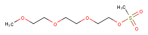 m-PEG3-OMs Chemical Structure