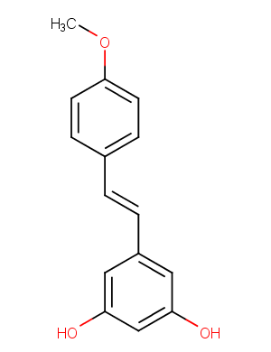 4'-Methoxyresveratrol Chemical Structure