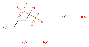 Alendronate sodium hydrate Chemical Structure
