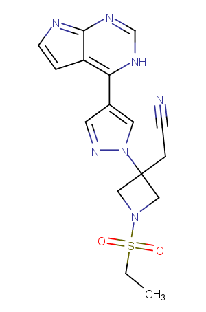 Baricitinib Chemical Structure