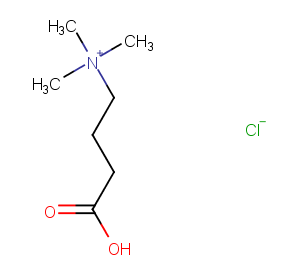 (3-Carboxypropyl)trimethylammonium chloride Chemical Structure