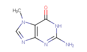7-Methylguanine Chemical Structure