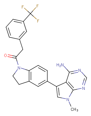 GSK2606414 Chemical Structure