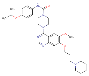 Tandutinib Chemical Structure