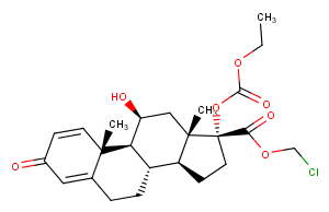 Loteprednol etabonate Chemical Structure