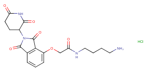 Thalidomide-O-amido-C4-NH2 hydrochloride