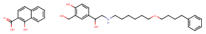 Salmeterol Xinafoate Chemical Structure