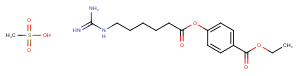 Gabexate mesylate Chemical Structure