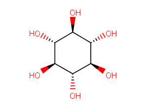 Scyllo-Inositol Chemical Structure