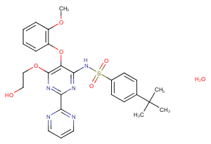 Bosentan (hydrate) Chemical Structure