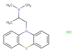 Promethazine hydrochloride Chemical Structure